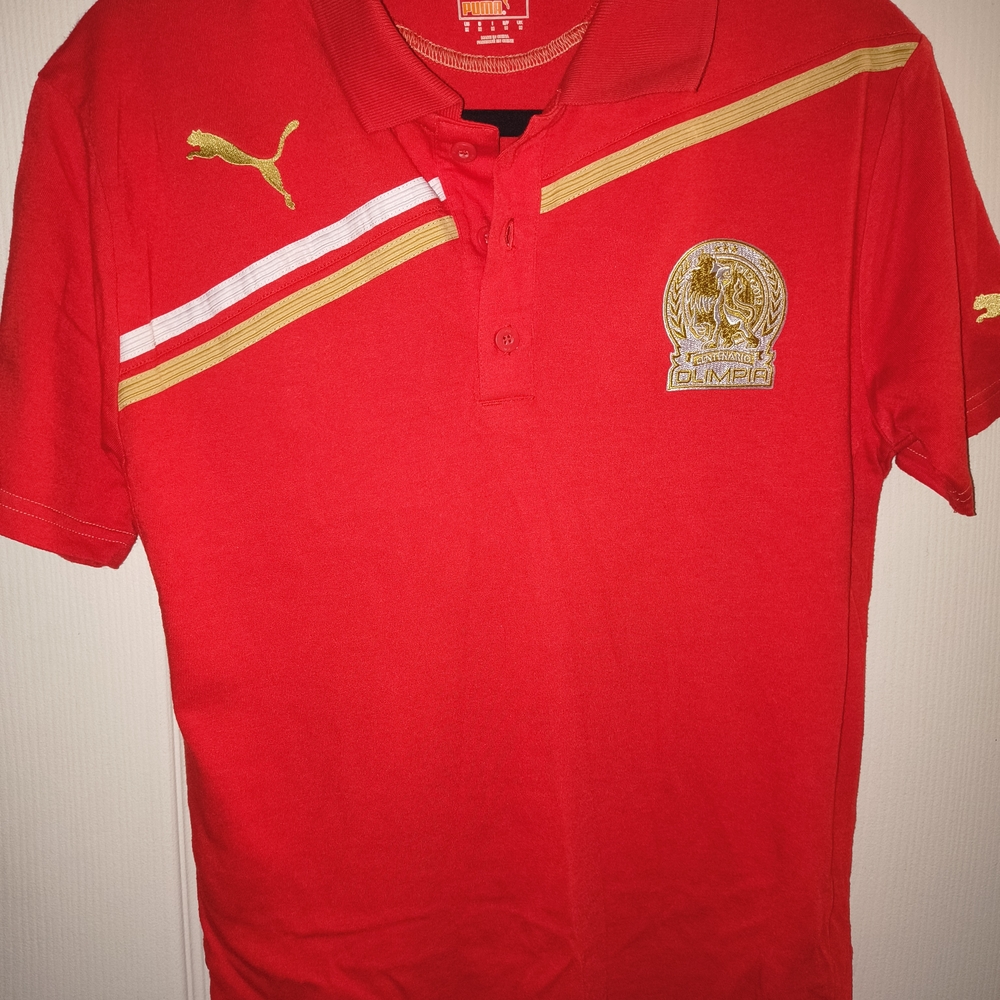 Puma Red Unisex Polo Shirt